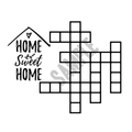 Crossword Names Plaques