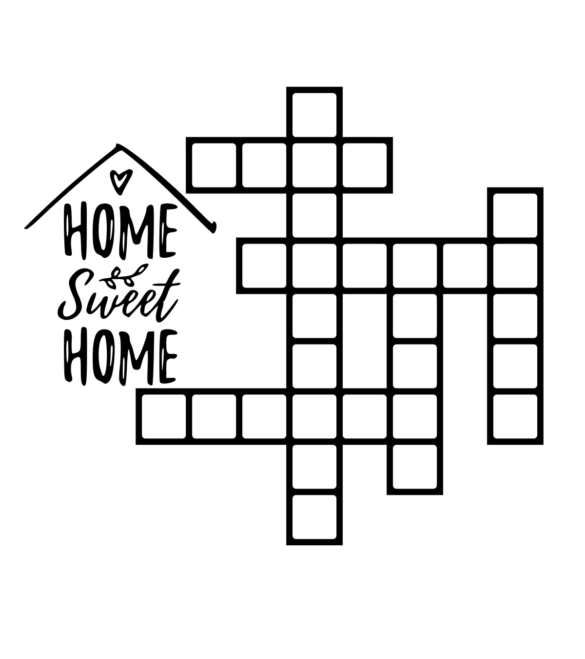 Crossword Names Plaques