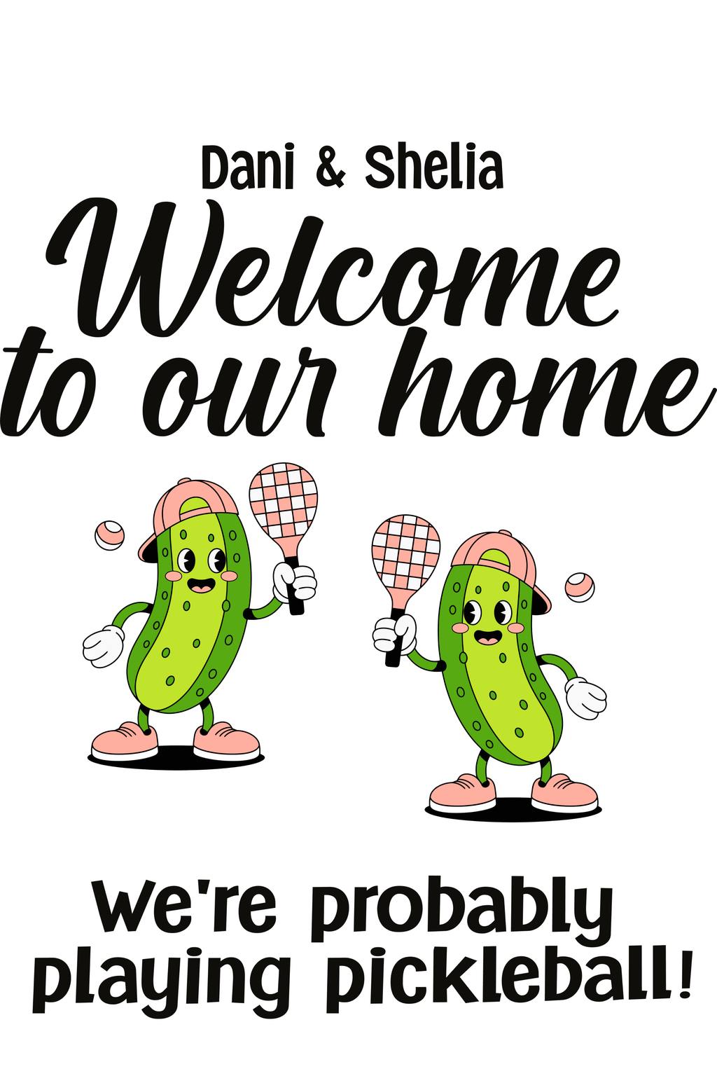 Personalized Pickleball Garden Flag