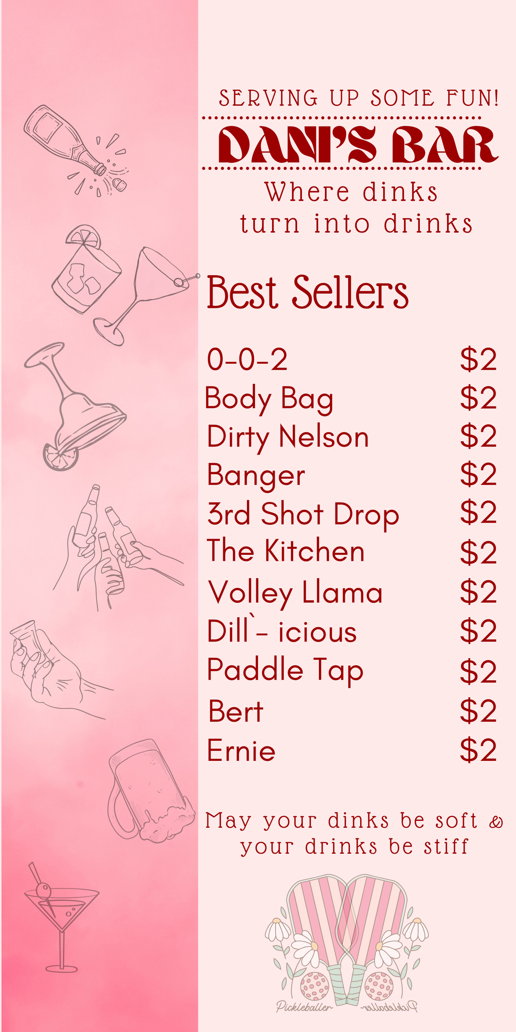 Bar & Patio Signs – Large 12 × 24